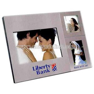 Stainless steel photo frames