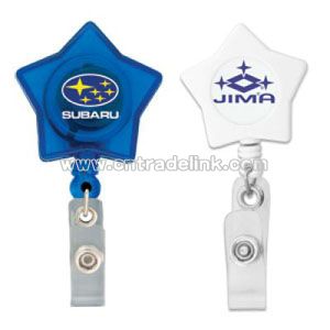 Star Shaped Badge Holder