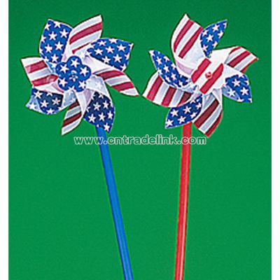 Stars And Stripes Pinwheels