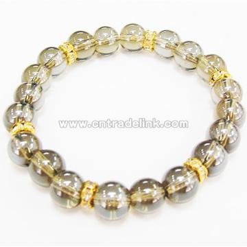 Stone with golden rhinestone Bracelet