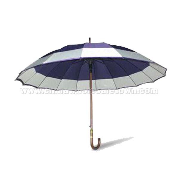 Straight Wooden Umbrella