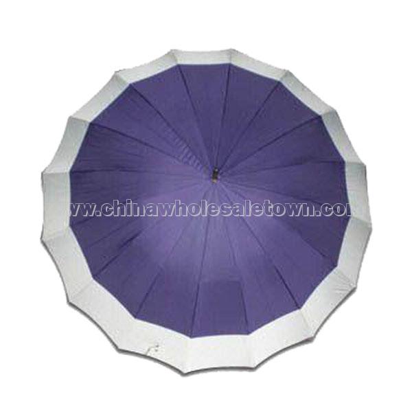 Straight Wooden Umbrella