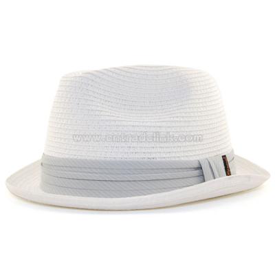 Straw Pork Pie hat