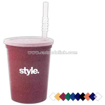 Straw for stadium cups