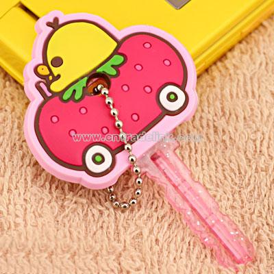 Strawberry Key Cover (Kiiroitori/Strawberry Car)