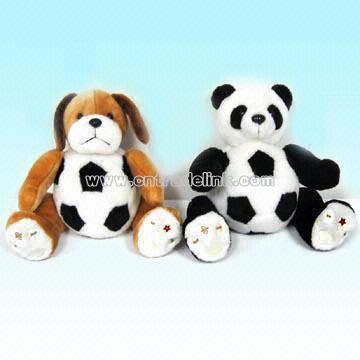 Stuffed and Plush Football FM Scan Radio