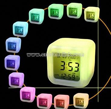Stylish Seven Colors Changing Calendar