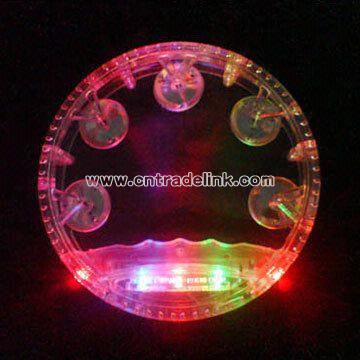 Super Flashing Tambourine with 8 Kinds of Flashes