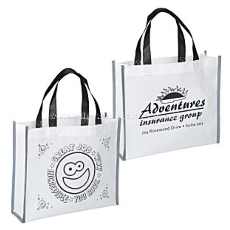 Super Kid Coloring Tote Set