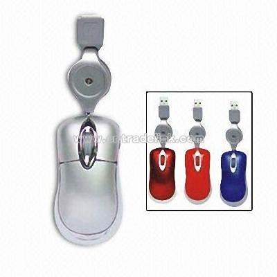 Super Mini Optical Mouse with Zoom In/Out Functions