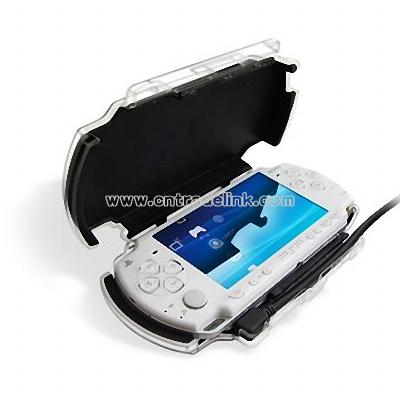 Super Thick Tranparent Gaming Case for PSP3000/2000
