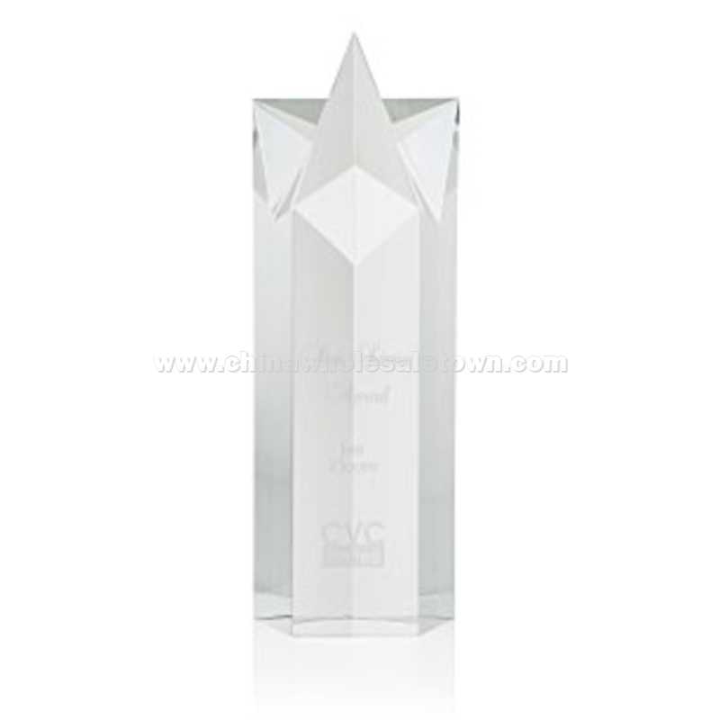 Superstar Crystal Award - 12
