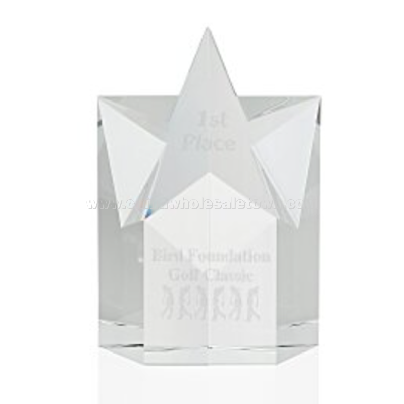 Superstar Crystal Award - 6