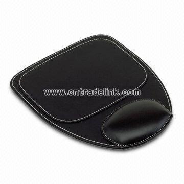Synthetic Leather Wrist Rest Mouse Pad