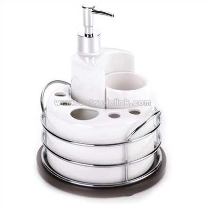 THREE-IN-ONE BATH CADDY