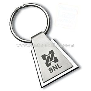 TRIANGULAR GENEVA METAL KEYRINGS