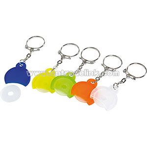 TROLLEY TOKEN KEYRINGS