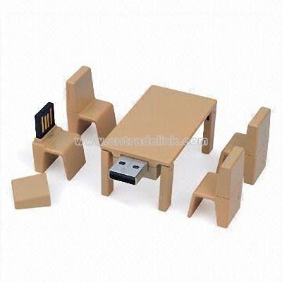 Table and Chair USB Flash Drives