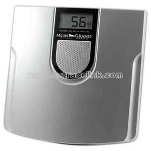 Talking weighing scale