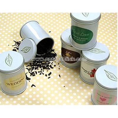 Tea for Two Personalized Tea Tins