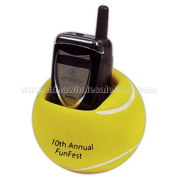 Tennis - Stress reliever sports ball cell phone holder