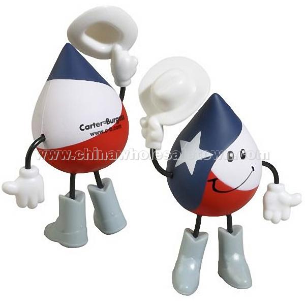 Texas Figure Stress Balls