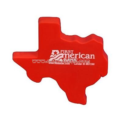 Texas Shape Stress Ball