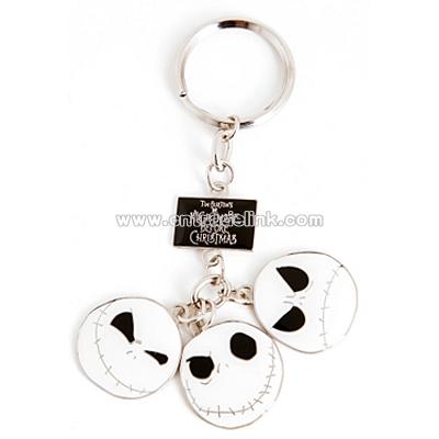 The Nightmare Before Christmas 3 Faces Key Chain