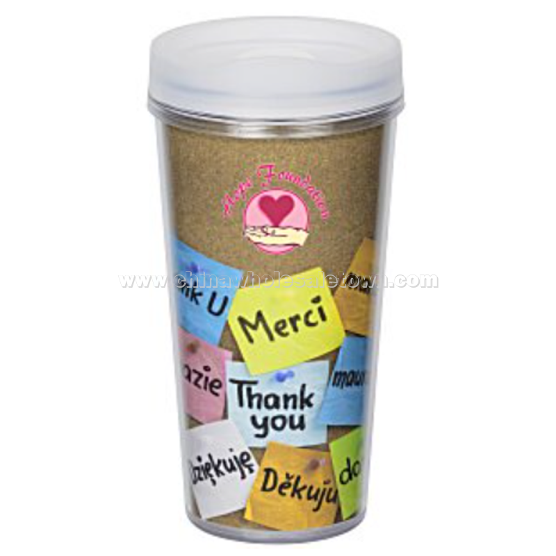 ThermalTraveler Tumbler - 16 oz. - Thank You Note