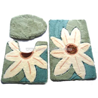 Three Sets Bath Mat