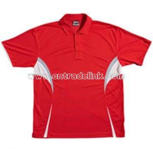 Three Tone Poly Cotton Polo