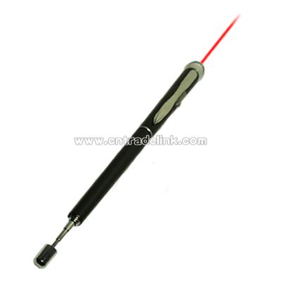 Three-in-one Electronic Pen with Laser Pointer and Baton Function