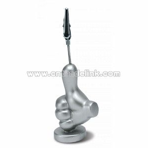 Thumbs Up Clip Memo Holder