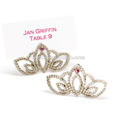 Tiara Place Card Holder