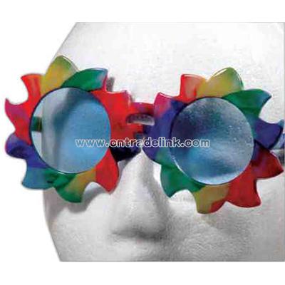 Tie dye sunglasses