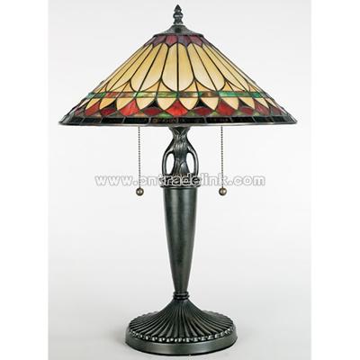 Tiffany Table Lamp Vintage Bronze