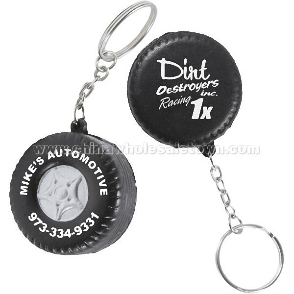 Tire Key Chain Stress Relievers