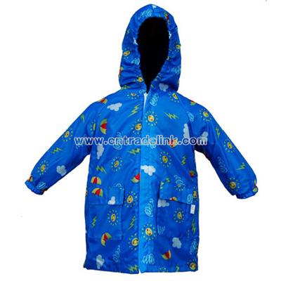 Toddler Raincoat with Hood