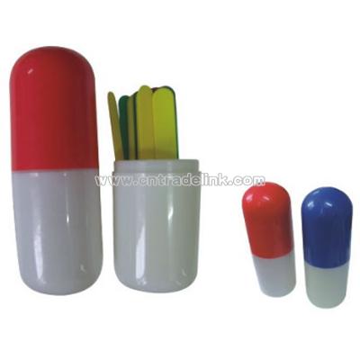 Tongue Depressor Capsule Holder