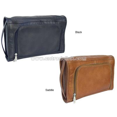 Top Grain Leather Large Half-moon Utility Bag