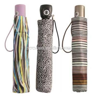 Totes Auto Open & Close Mini Thin Folding Umbrella