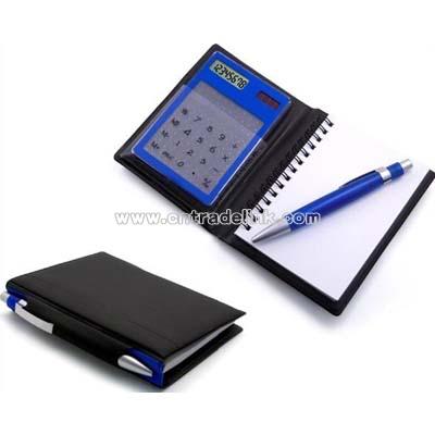 Touch Screen Calculator with Notebook