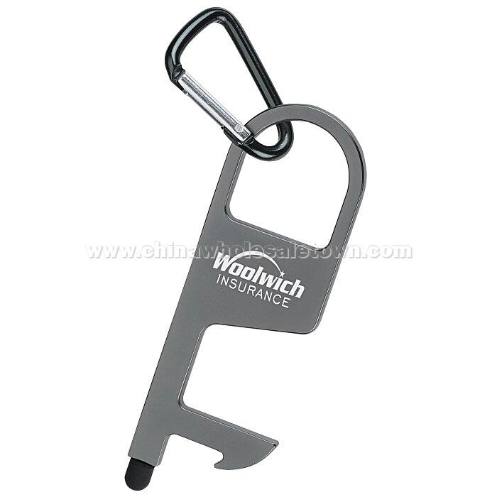 Touchless Door Opener with Carabiner