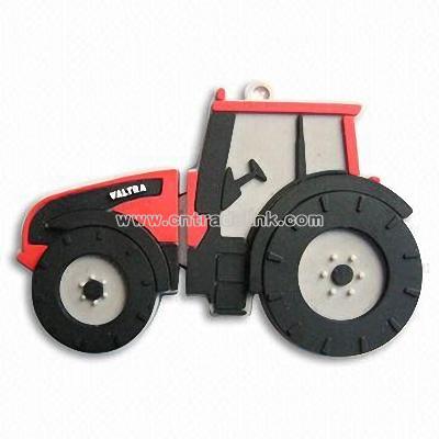 Tractor-shaped USB Flash Drive