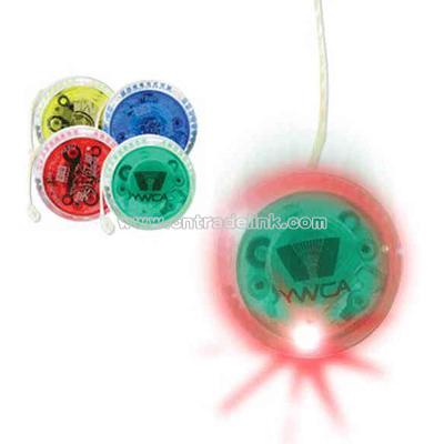 Translucent Red Light UP Yo-Yo's