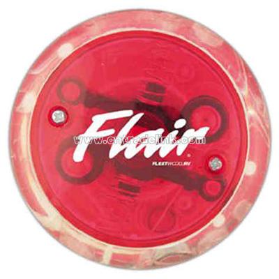 Translucent Red light up yo-yo