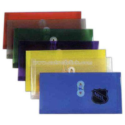 Translucent poly Envelope Document