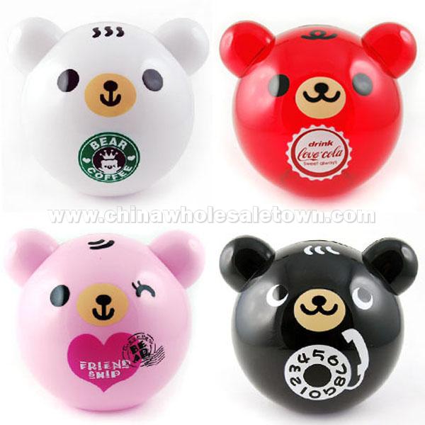 Transparent Bear Coin Money Bank - Piggy Bank