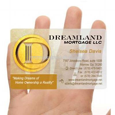 Transparent Business Card