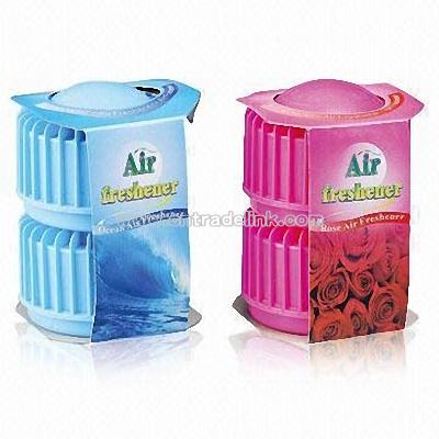Transparent Gel Air Freshener with Plastic Can